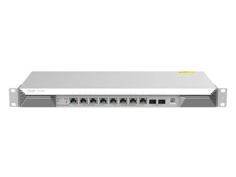 RG-EG1510XS &ndash; Reyee Multi-Gigabit Cloud Router, 8-Port + 2 SFP+, Multi-WAN, up to 1500 Users
